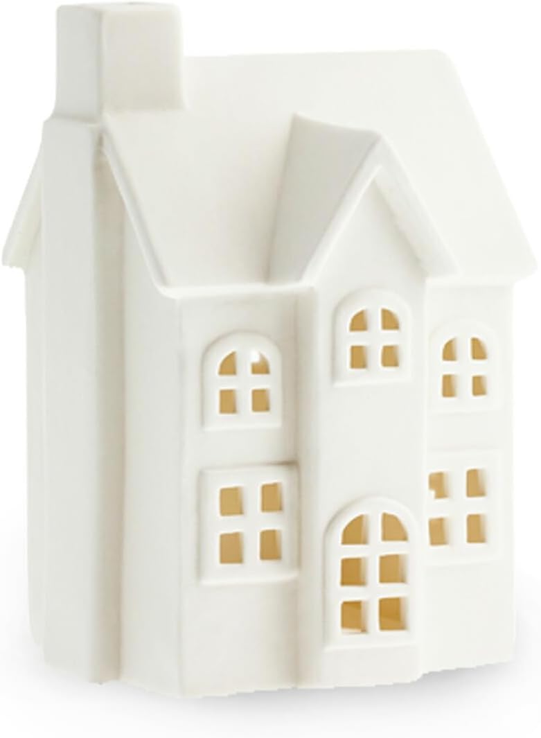 Storefactory Dekohaus BYN Nr 2 weiß | 10x9x14 cm