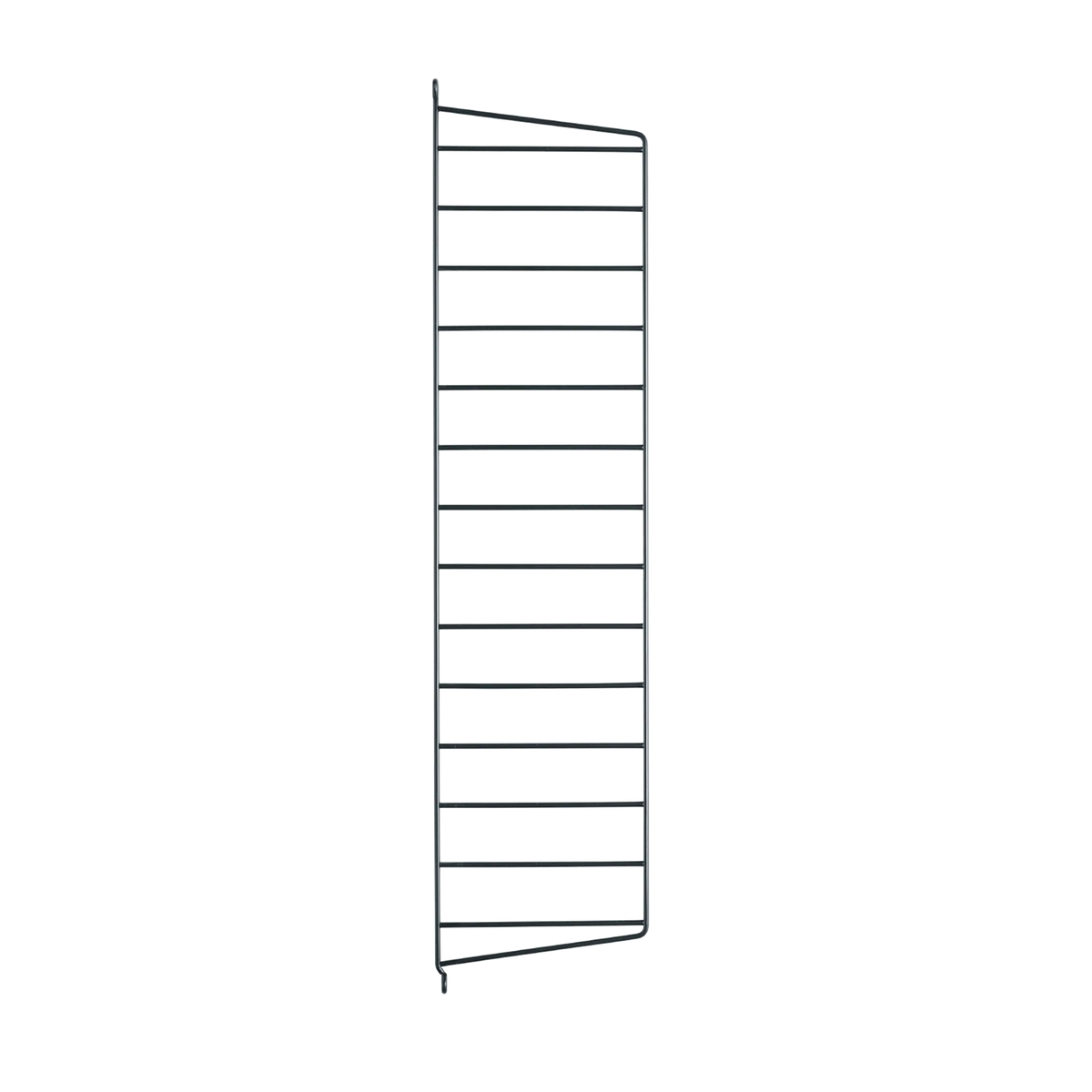 String Furniture Wandleiter T20 x H75, Dunkelgrau, 2er Pack