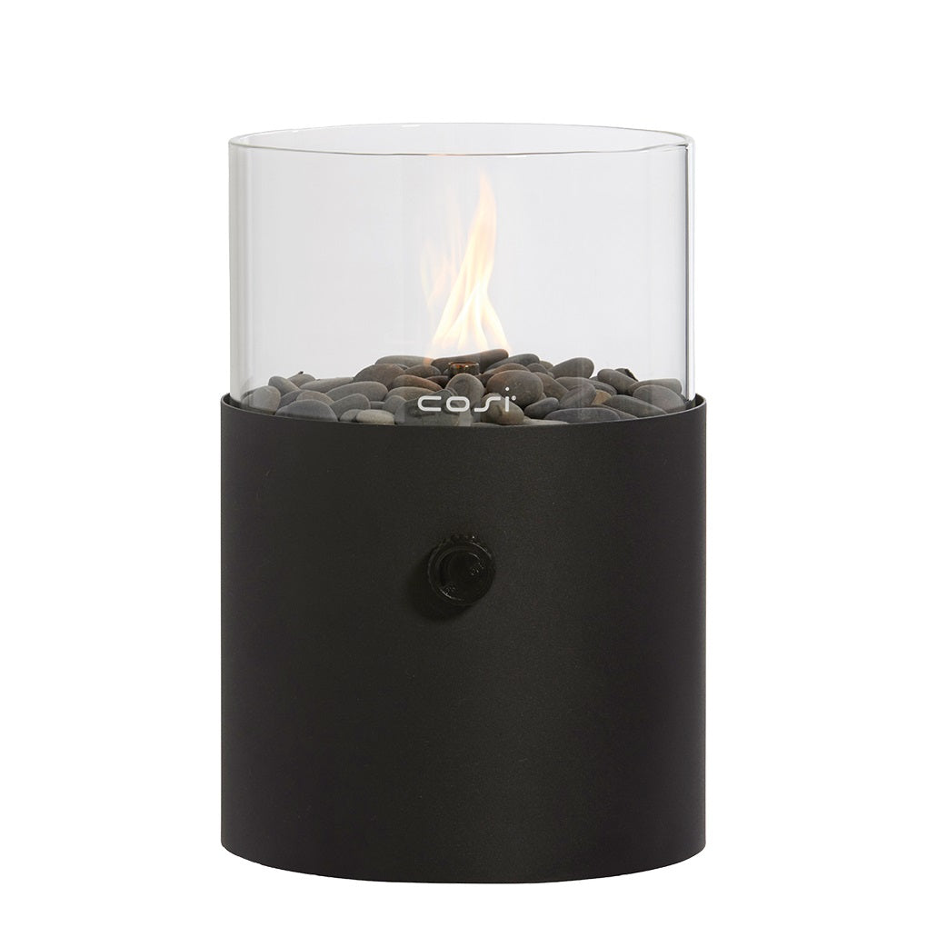 Cosifire Tischfeuer COSISCOOP XL black | Ø 20,5x30cm