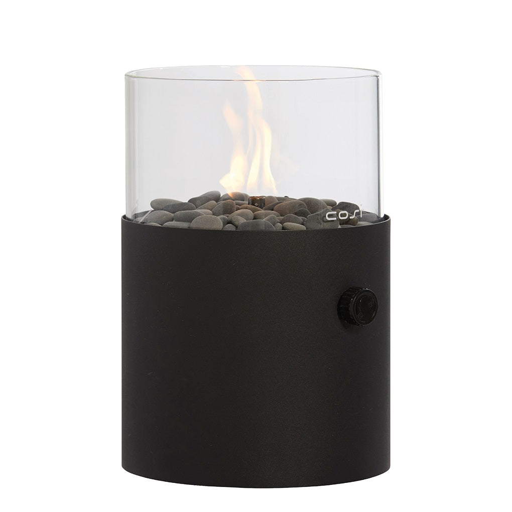 Cosifire Tischfeuer COSISCOOP XL black | Ø 20,5x30cm