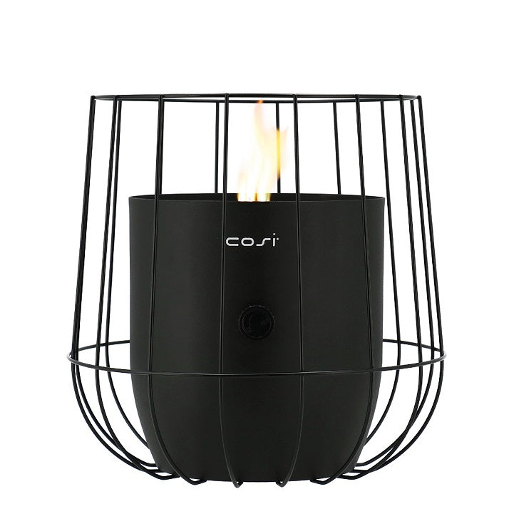 Cosifire Tischfeuer Cosiscoop BASKET black | Ø 31x31cm