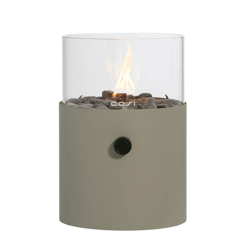 Cosifire Tischfeuer COSISCOOP XL olive | Ø 20,5x30cm
