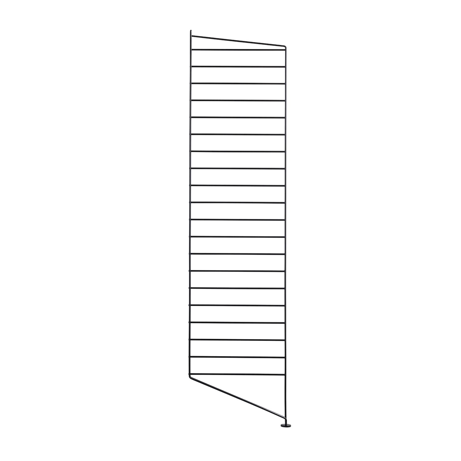 String Furniture Bodenleiter T30 x H115, Schwarz, 2er Pack