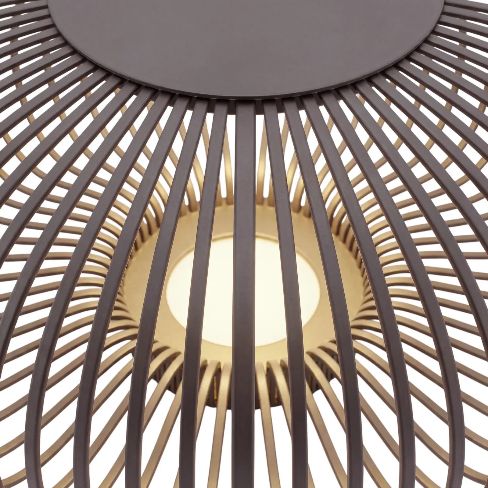 Blomus Tischlampe LITO schwarz M | Ø34x18cm