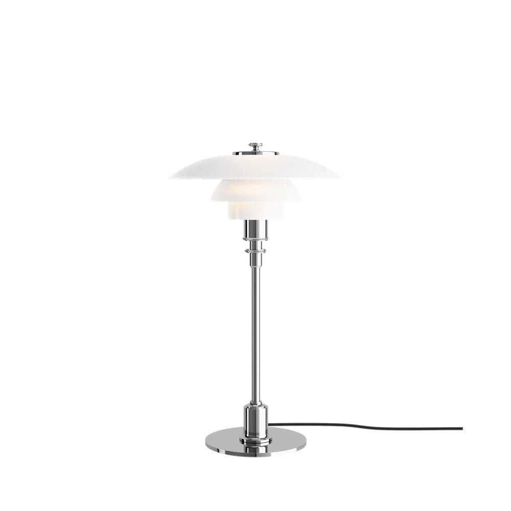 Louis Poulsen Tischleuchte PH 2/1 CHROME PLATED | Ø20x35,5cm