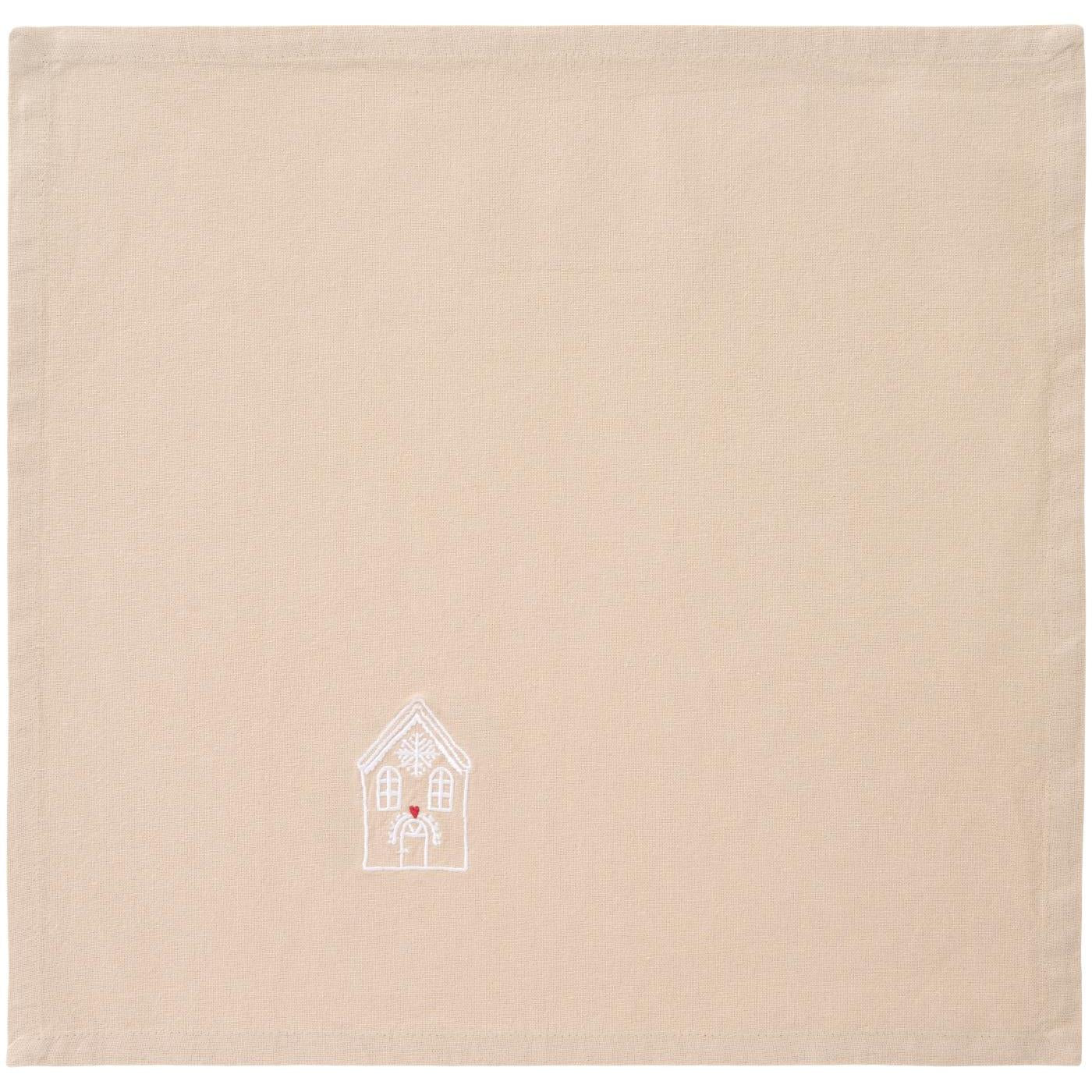 IB Laursen Serviette HAUS natur | 40x40cm