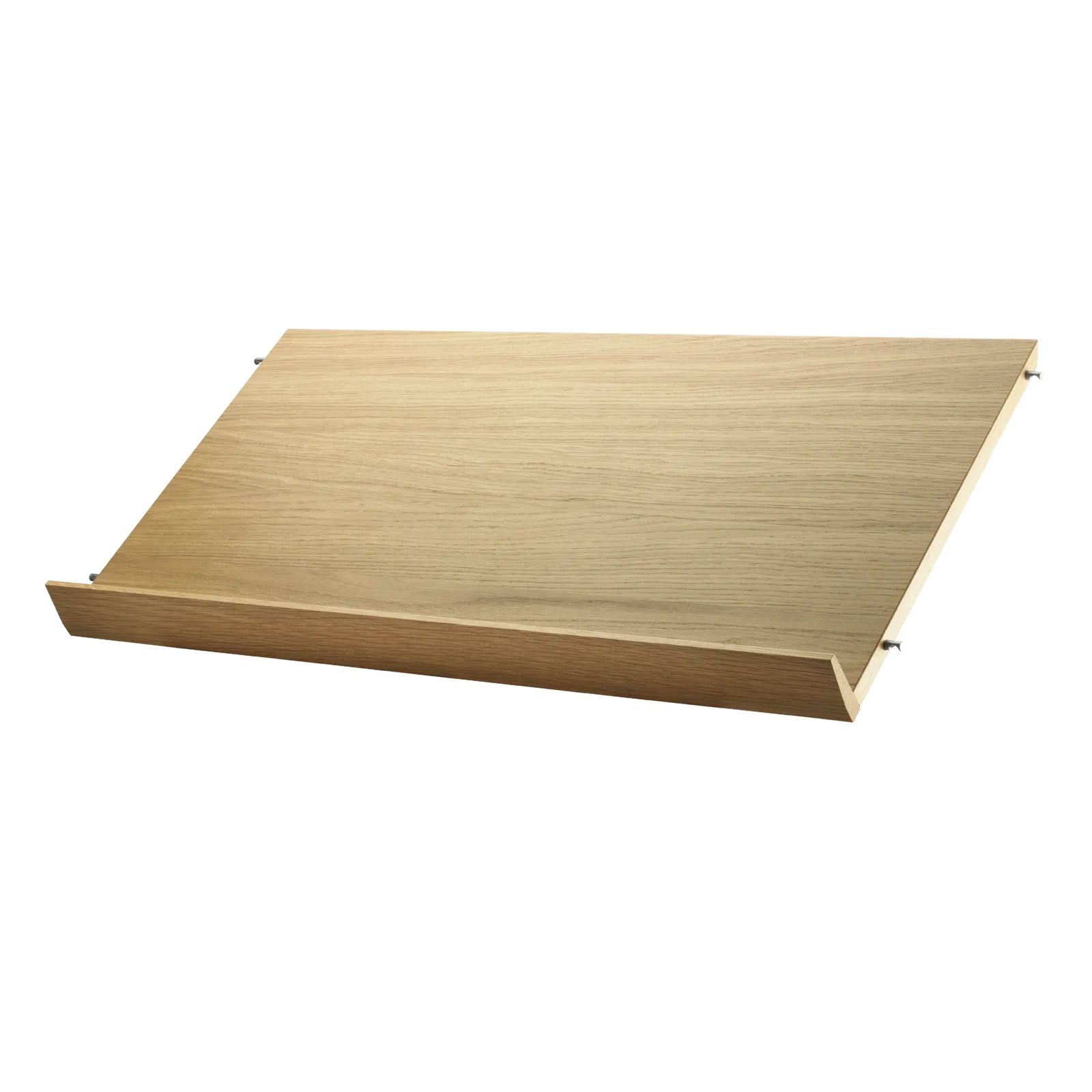 String Furniture Zeitschriftenablage Holz B78 x T30 x H15, Eiche