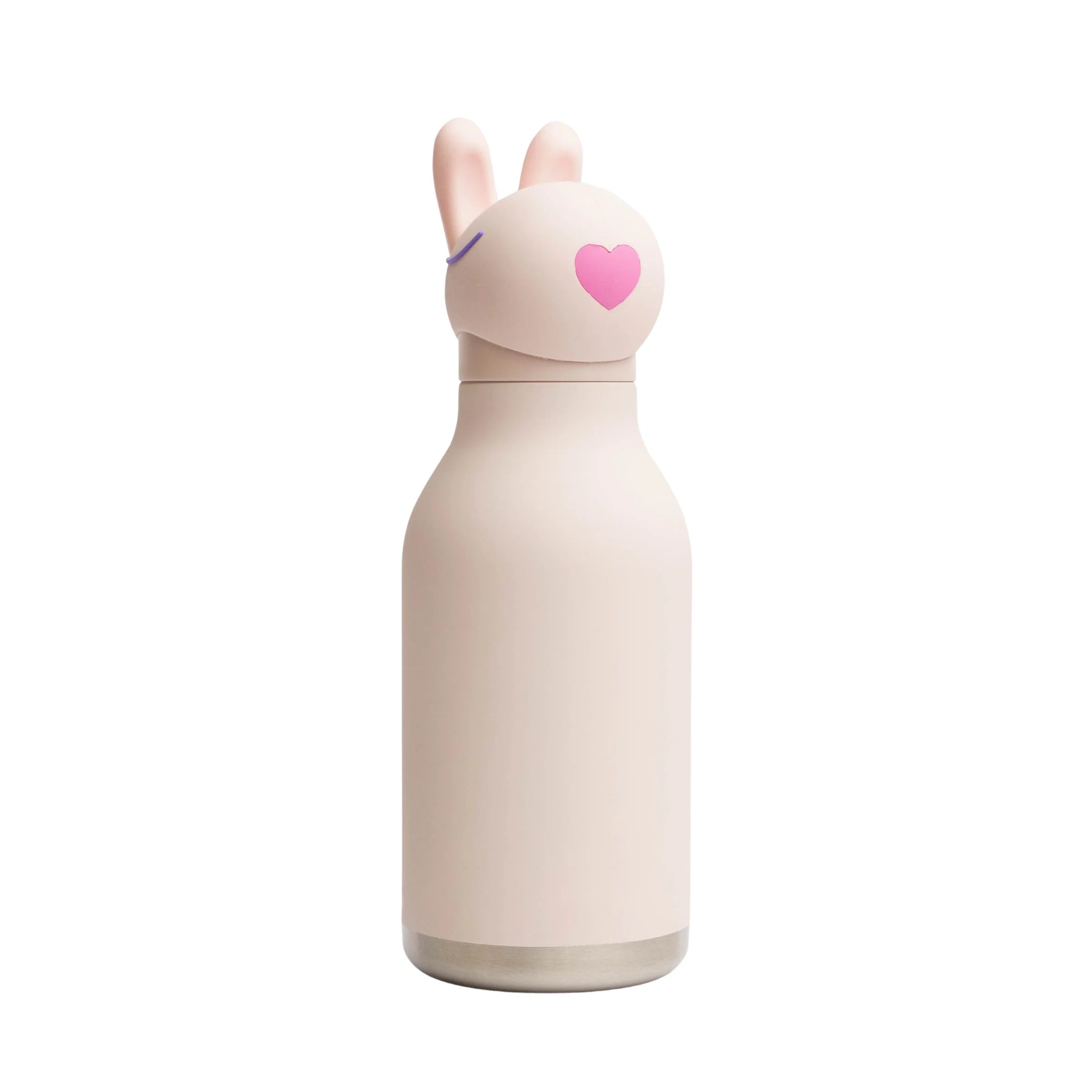Asobu® Kindertrinkflasche BESTIE mit Strohhalm 460ml - HASE