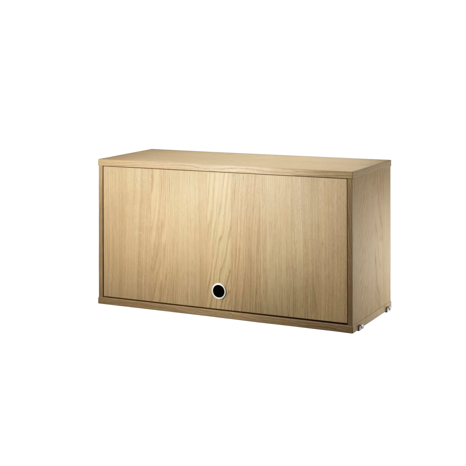String Furniture Schrank mit Klapptür B78 x T30 x H42, Eiche