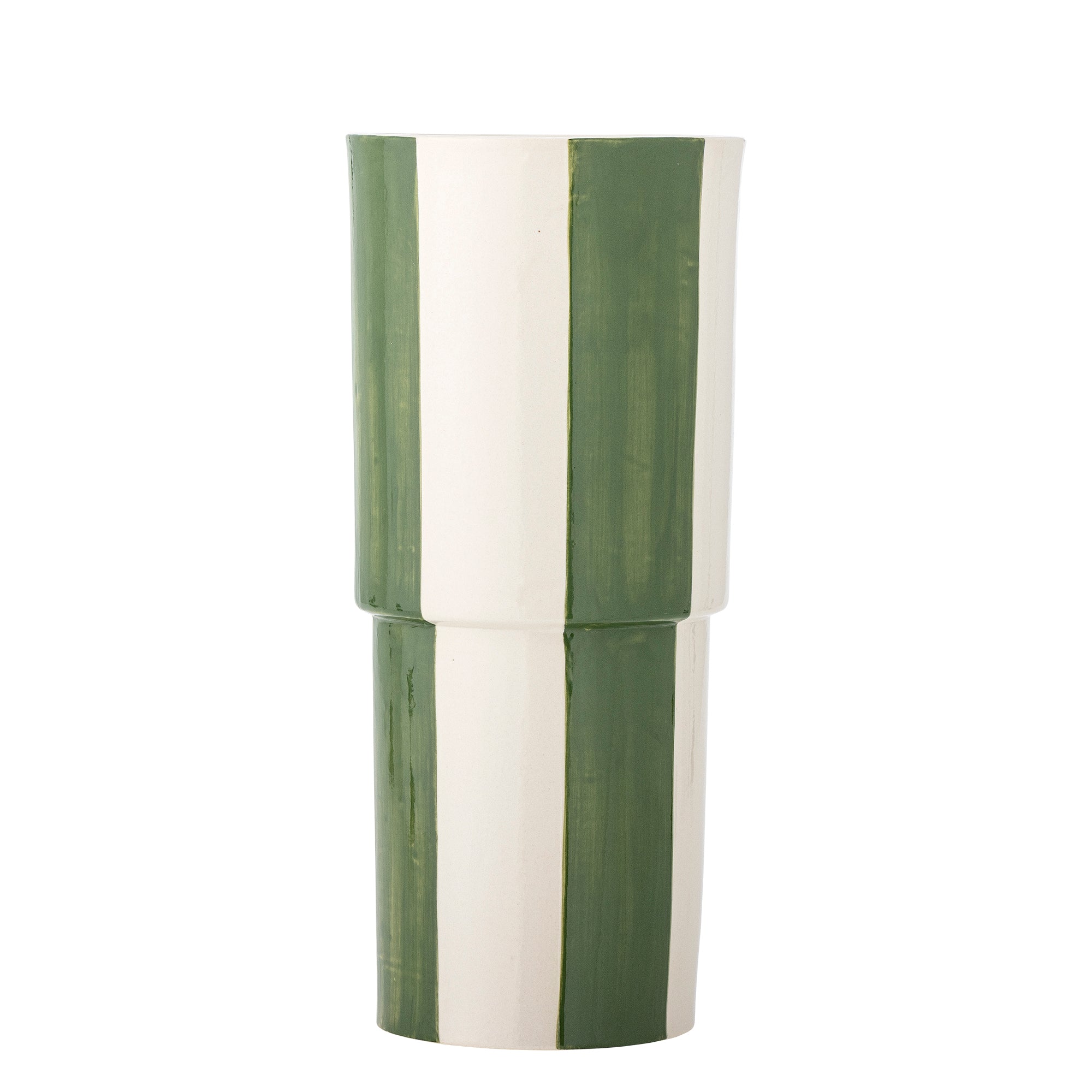 Bloomingville Vase FLOKI grün | Ø14x31cm