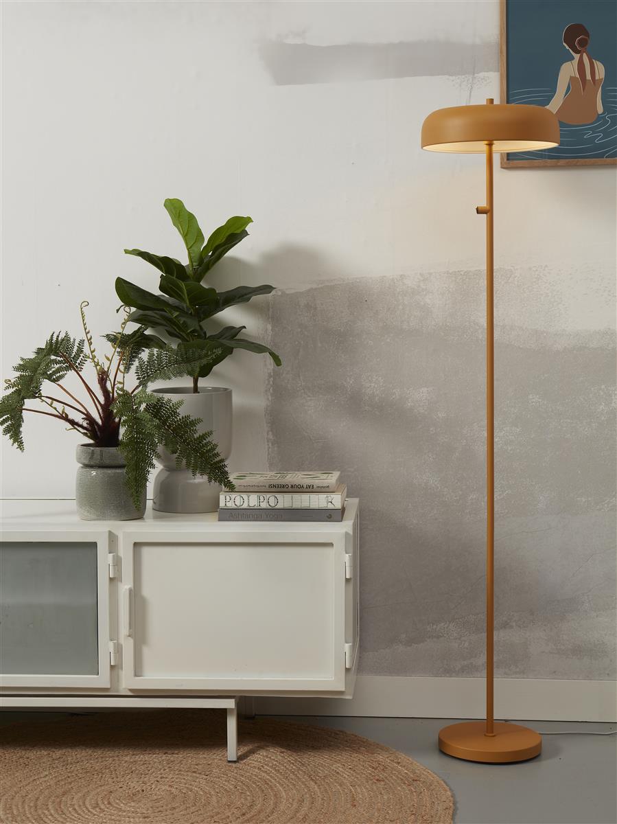 It's about RoMi Stehlampe PORTO senf | 30x30x145,5cm