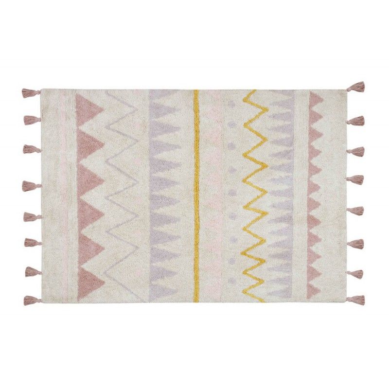 Lorena Canals waschbarer Teppich AZTECA mehrfarbig | 160x120cm | 160x120x0cm
