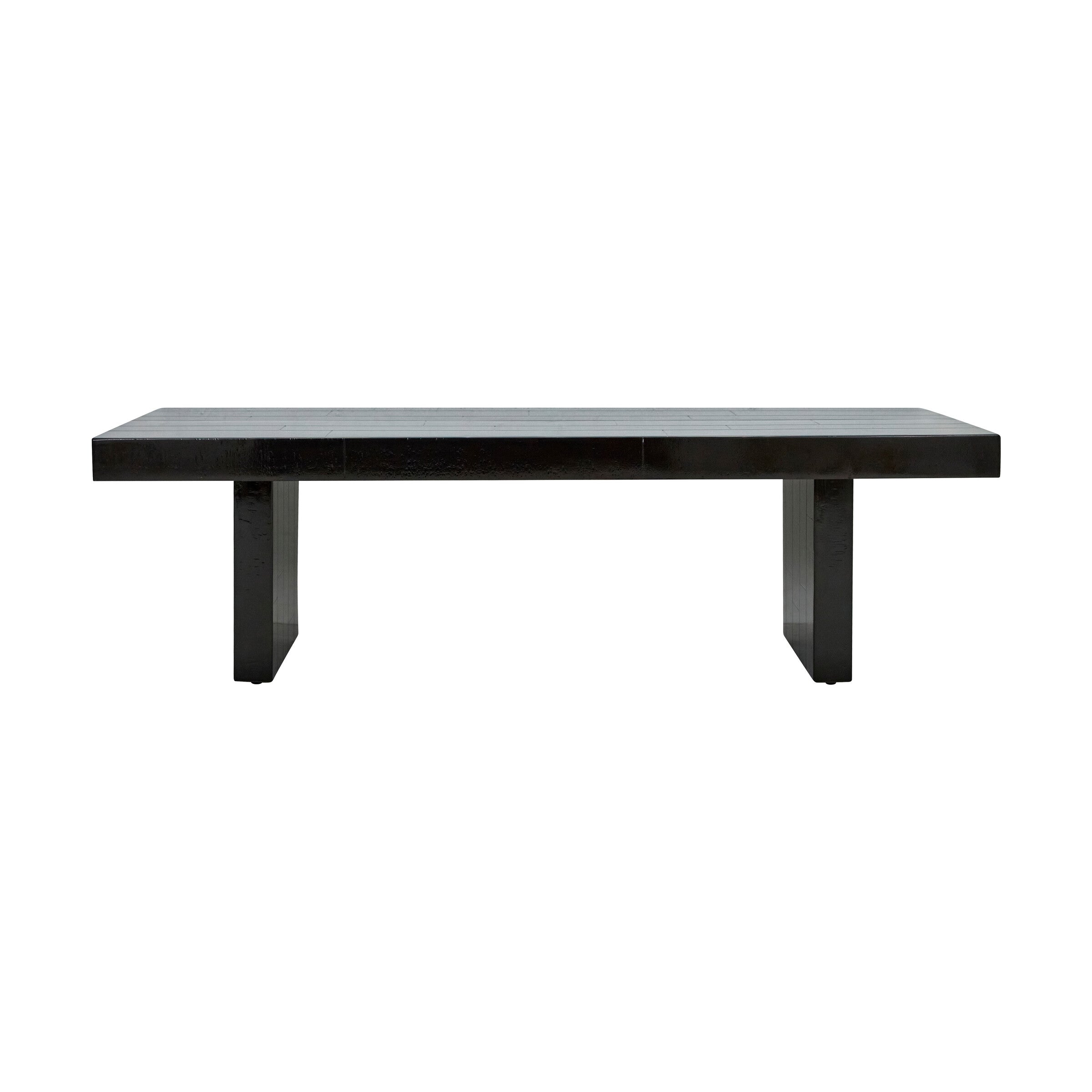 House Doctor Sofatisch BRICK schwarz | 150x60x44cm