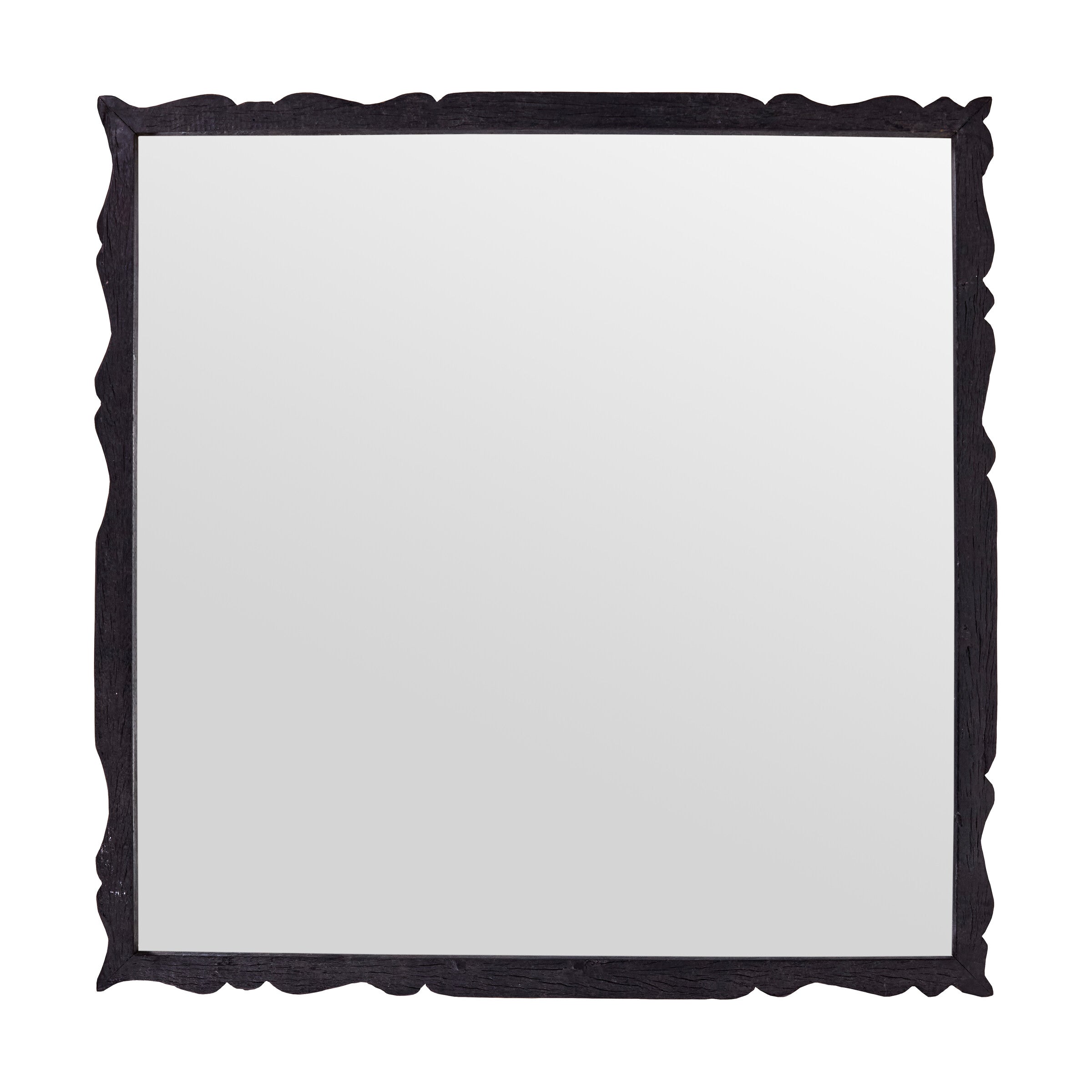 House Doctor Spiegel CARVE braun | 75x75cm