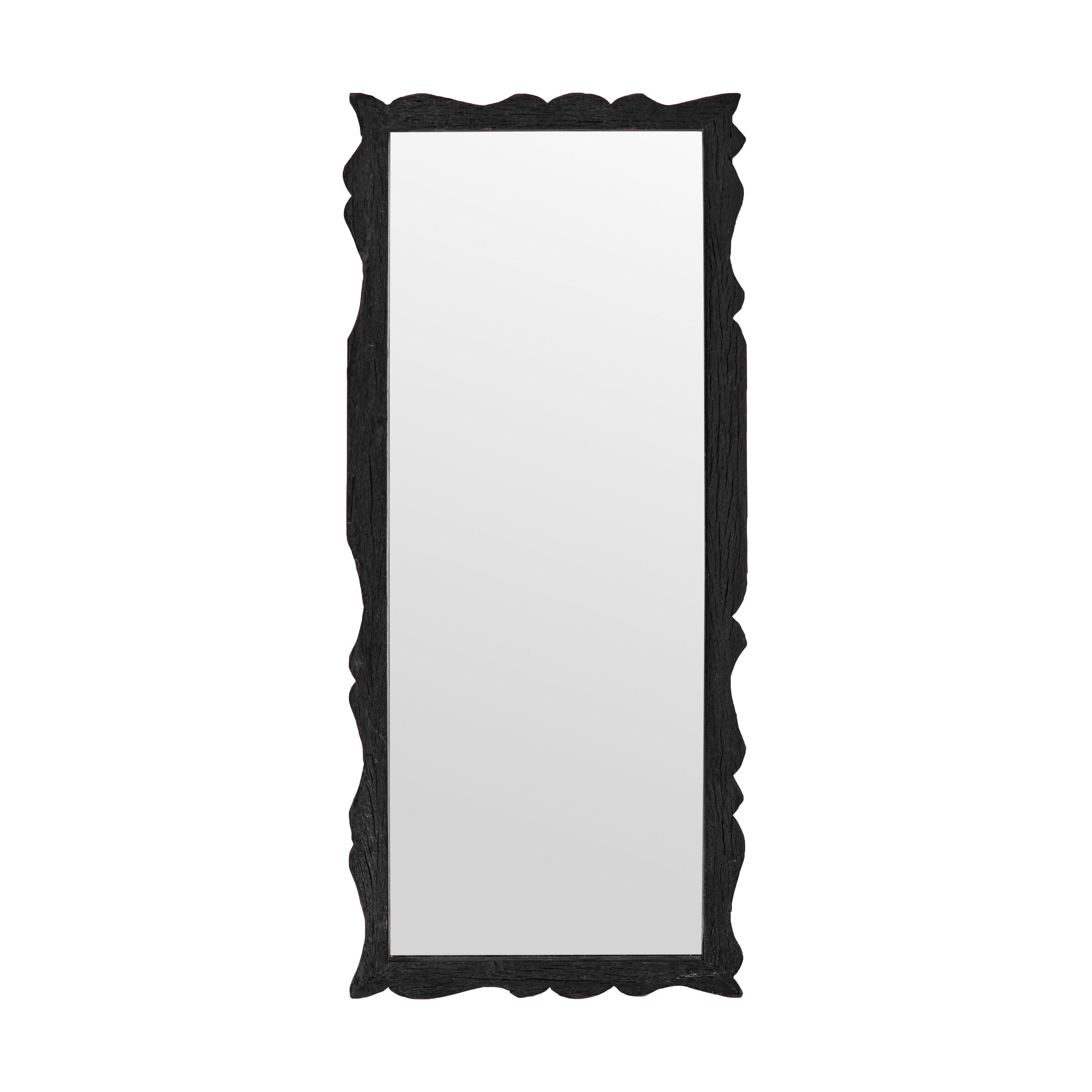 House Doctor Spiegel CARVE braun | 31,5x75cm