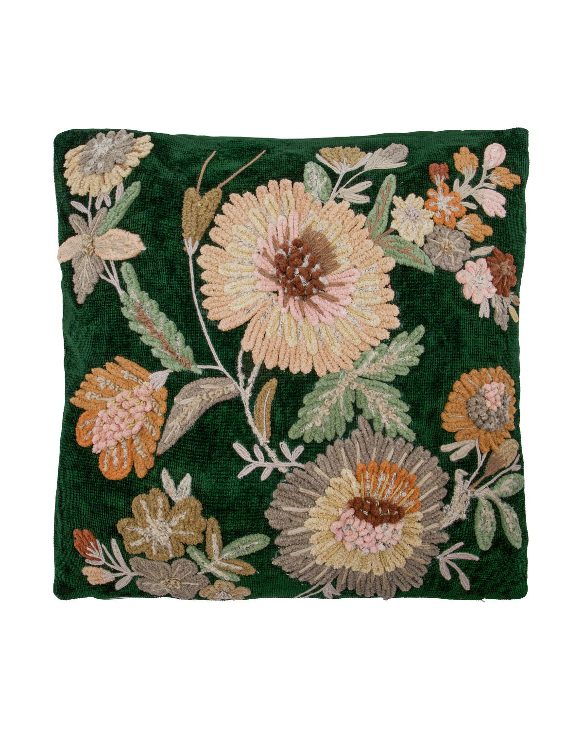House Doctor Kissenbezug BOTA grün rose | 50x50cm