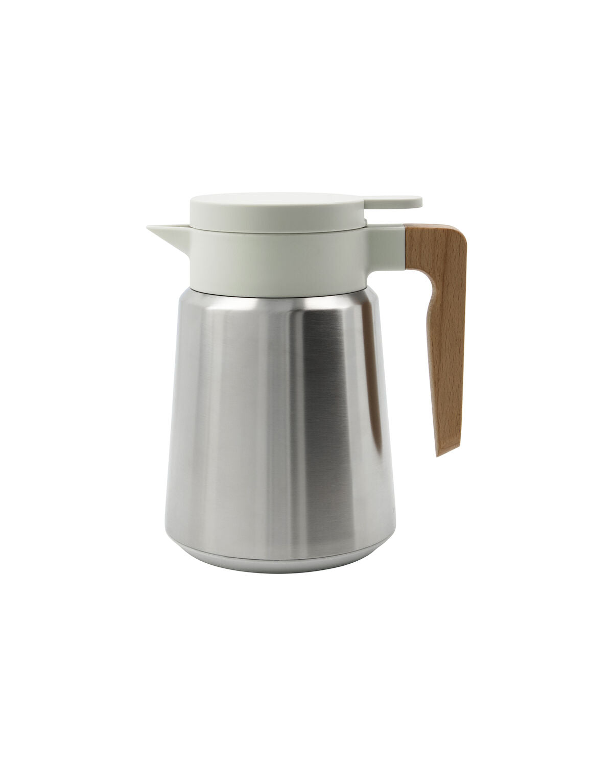 House Doctor Thermoskanne Cole 1 L silber off-white | Ø16x20 cm