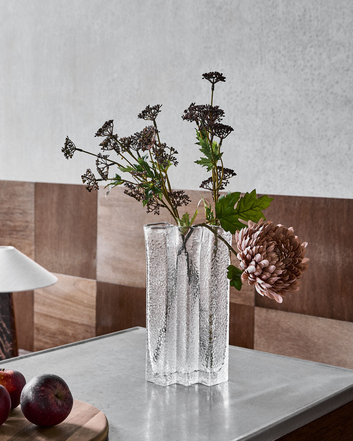House Doctor Vase ZURI klar | 16x7,5x31 cm