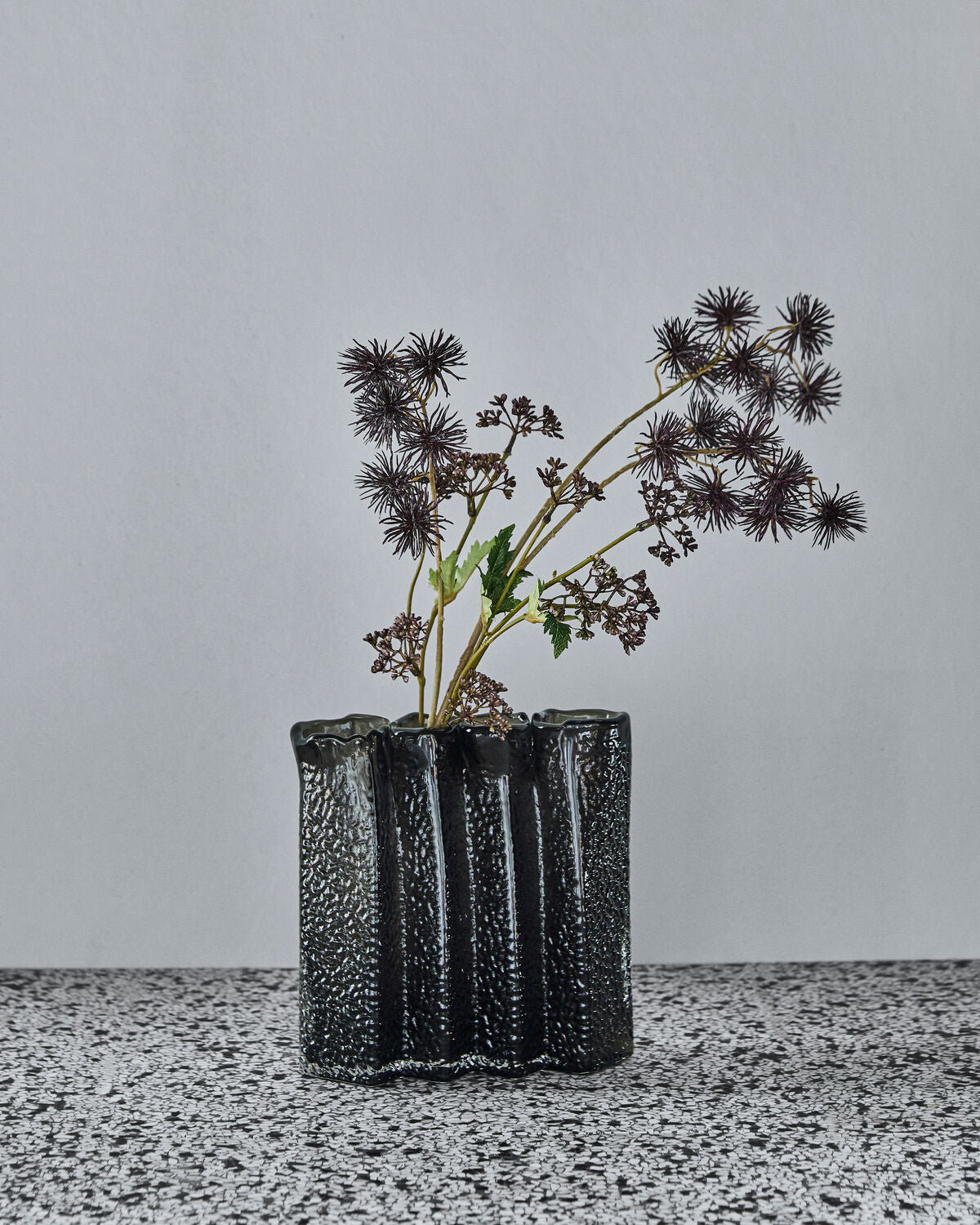 House Doctor Vase ZURI Tiefer Wald | 20x7,5x21 cm