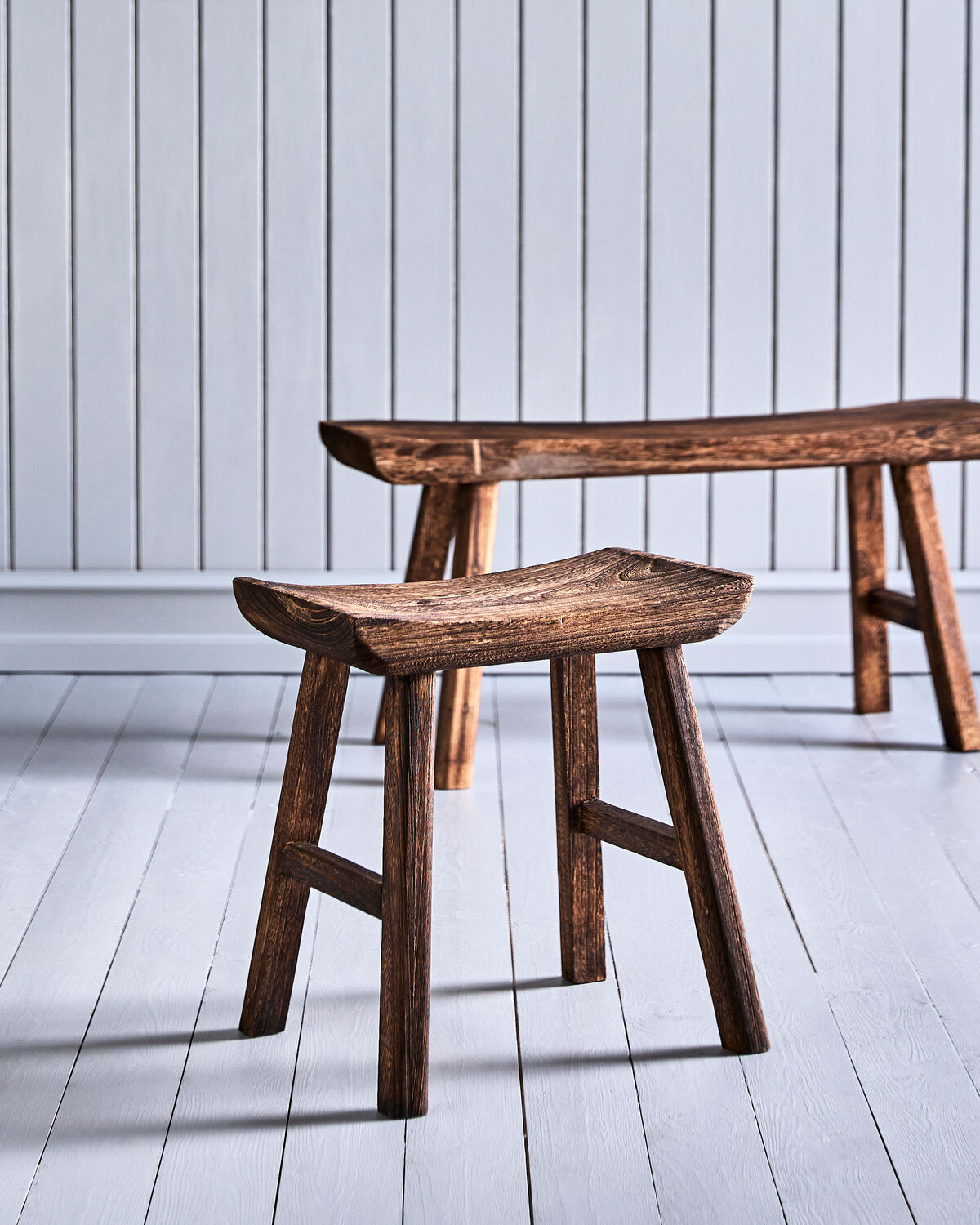 House Doctor Hocker LANE braun | 47x25x48 cm