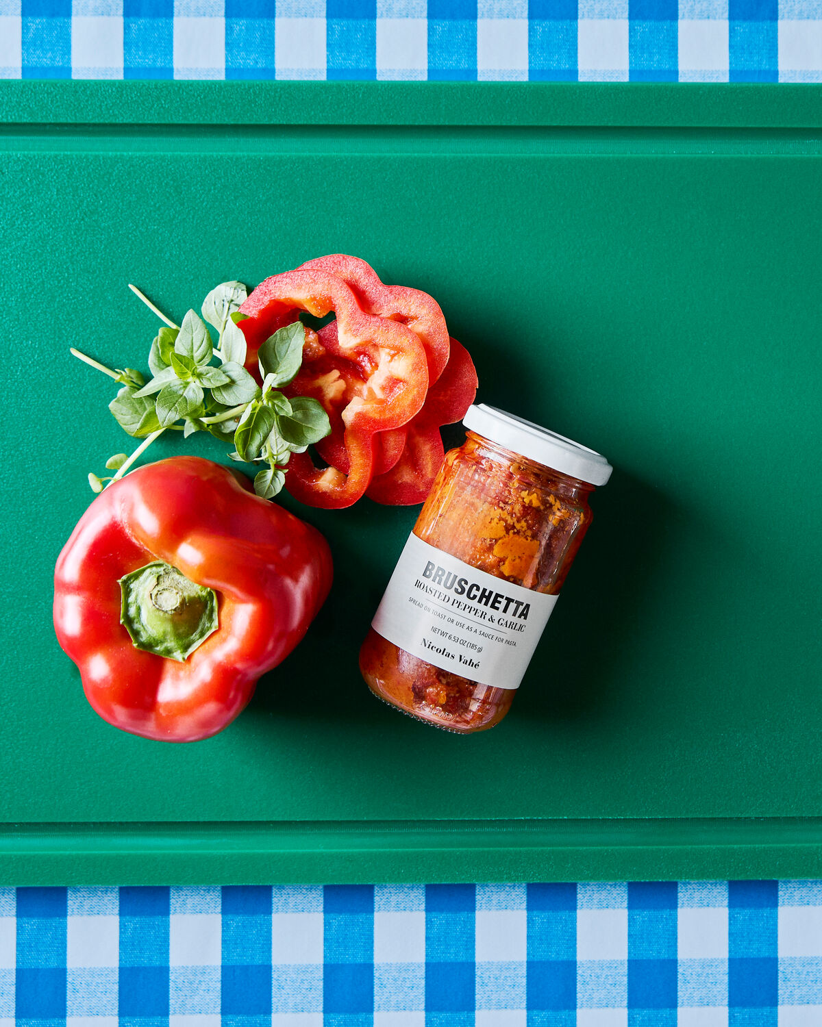 Nicolas Vahé Bruschetta ROASTED PEPPERS & GARLIC | 185 g
