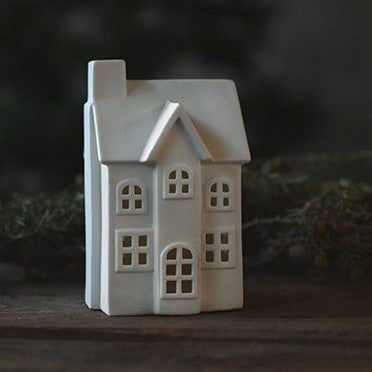 Storefactory Dekohaus BYN Nr 2 weiß | 10x9x14 cm