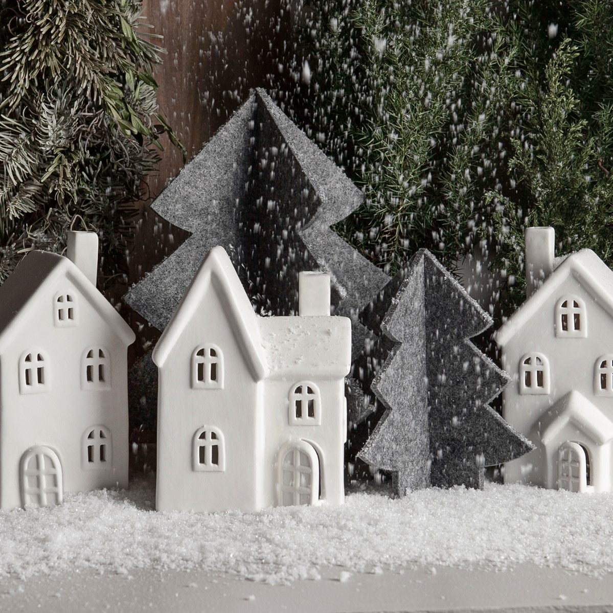Storefactory Dekorationshaus BYN Nr. 11 Keramik weiß | 12x8x16 cm
