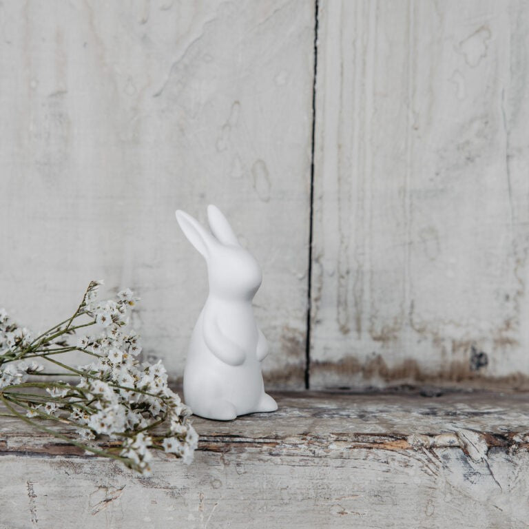 Storefactory Hase FREJA weiß | 3x4x8 cm