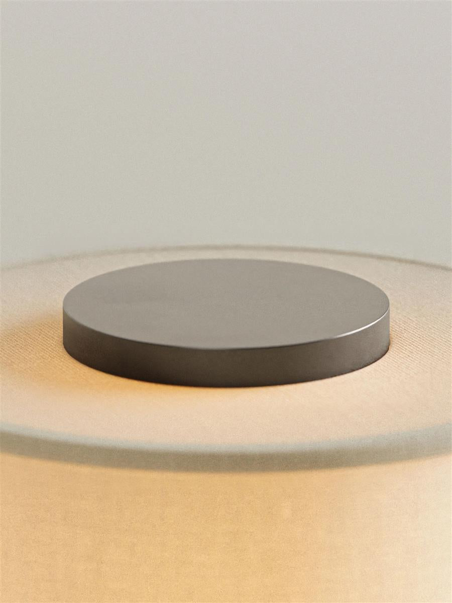 Blossholm Tischleuchte AURIE Aluminium bronze portable | Ø 18x25cm