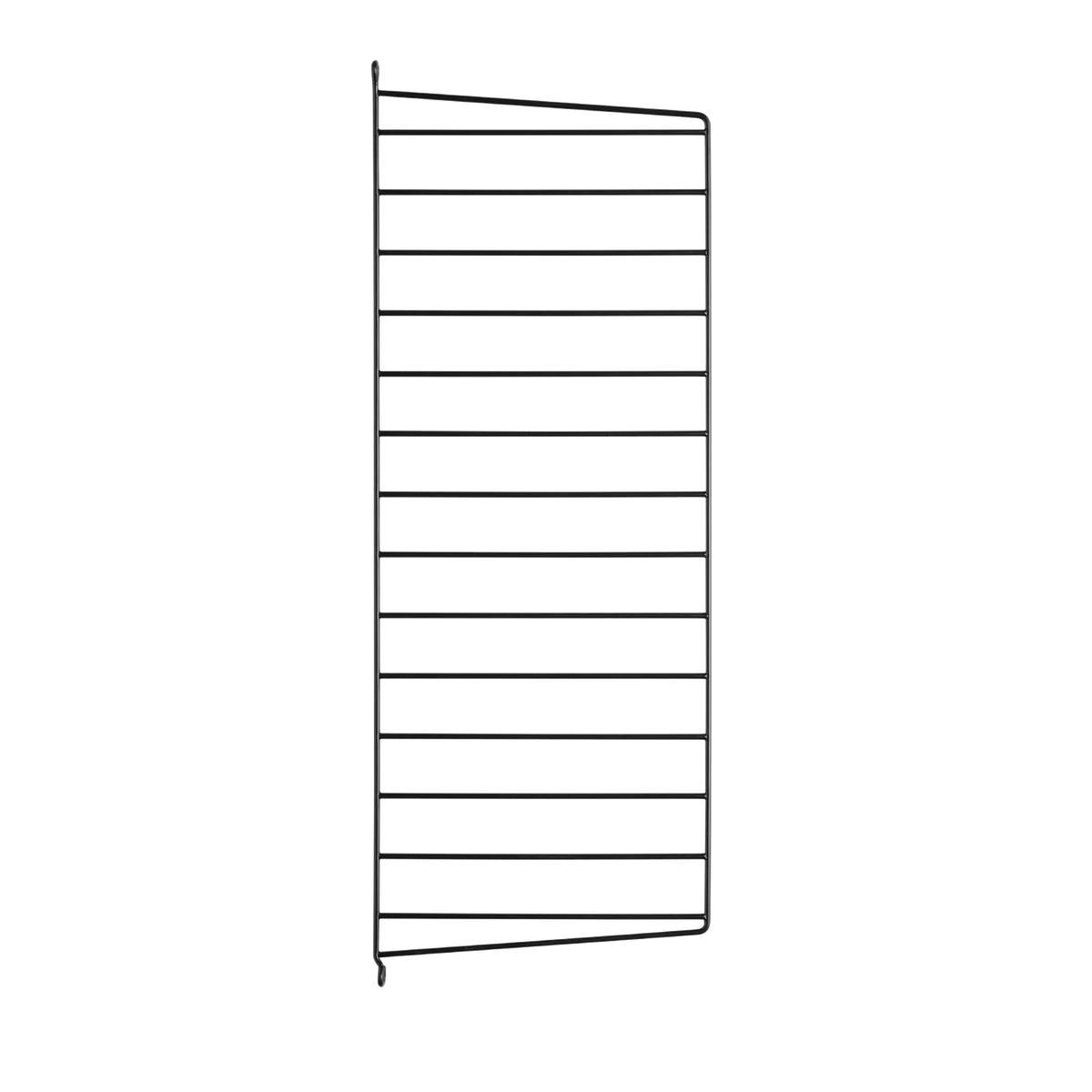 String Furniture Wandleiter T30 x H75, Dunkelgrau, 1er Pack