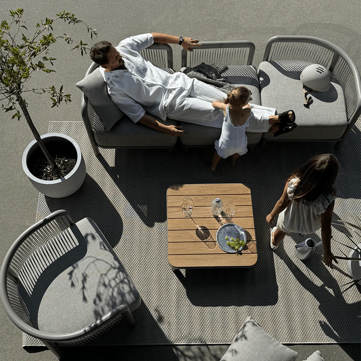 SACKit Lounge Sofa KIRRA 3-SEATER | 225x77,5cm