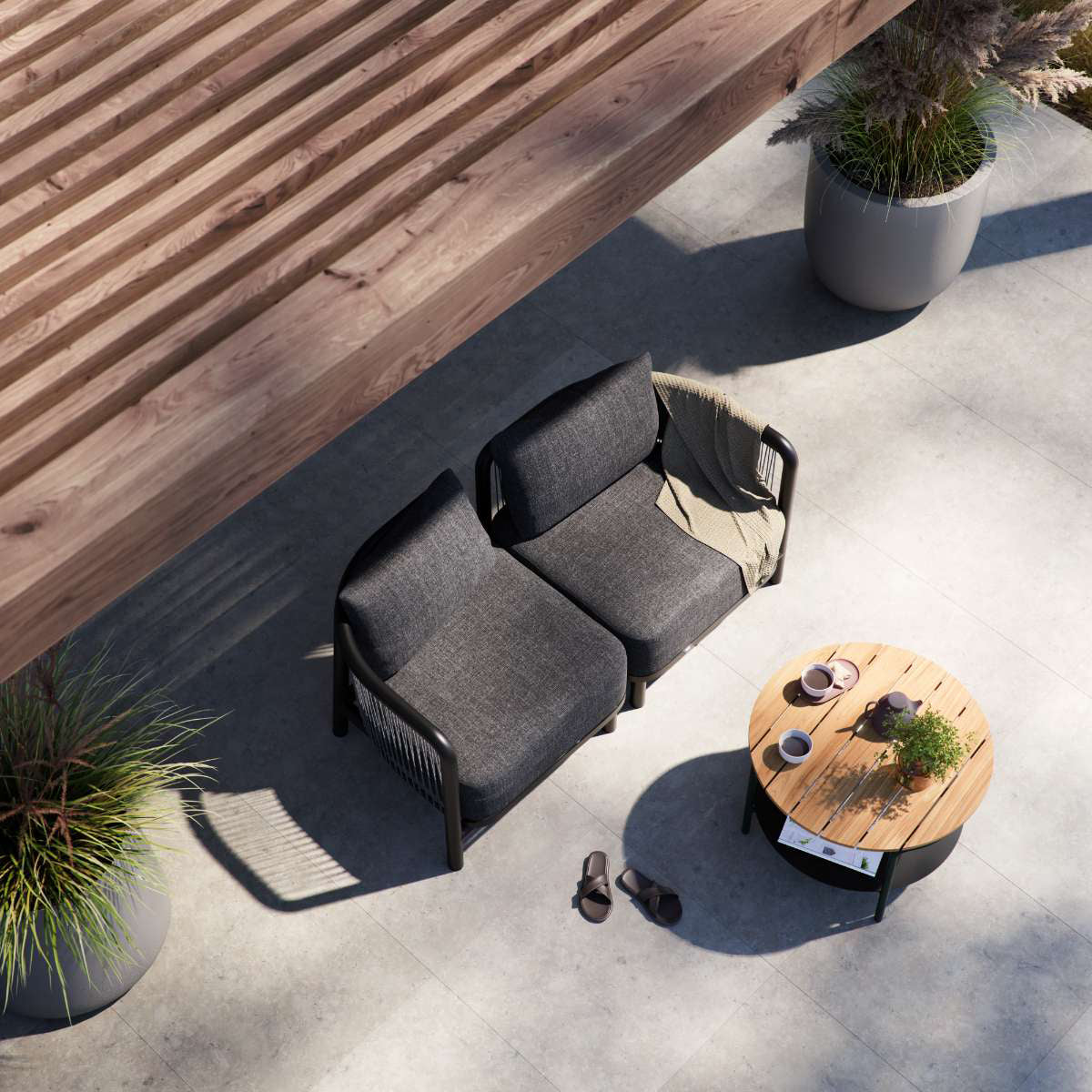 SACKit Lounge Sofa KIRRA 2-SEATER | 155x77,5cm
