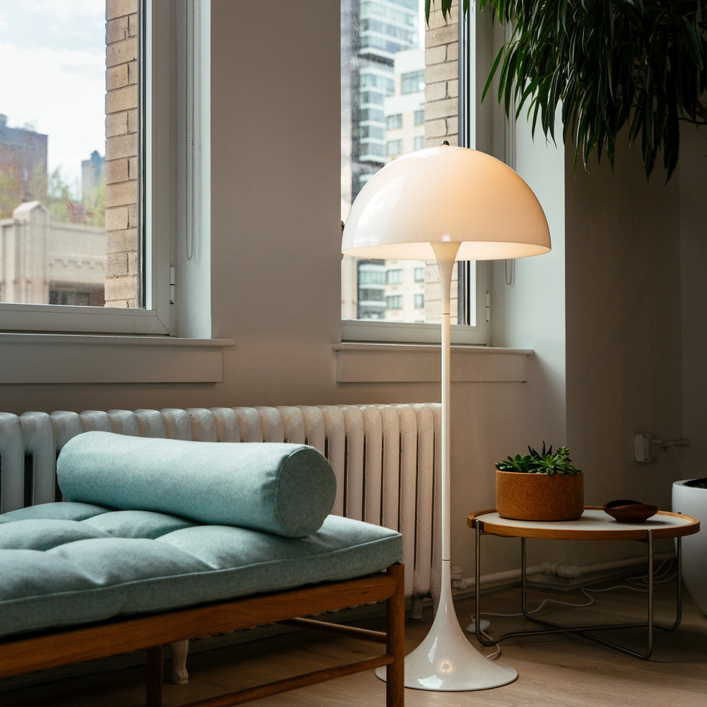 Louis Poulsen Stehleuchte PANTHELLA 400 FLOOR OPAL WHITE V3 | Ø40x103cm