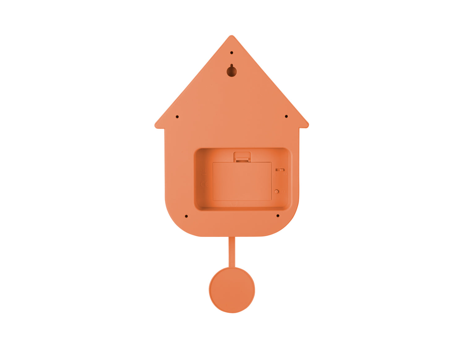 Karlsson Kuckucksuhr MODERN CUCKOO soft orange | 8,5x21,5x41 cm