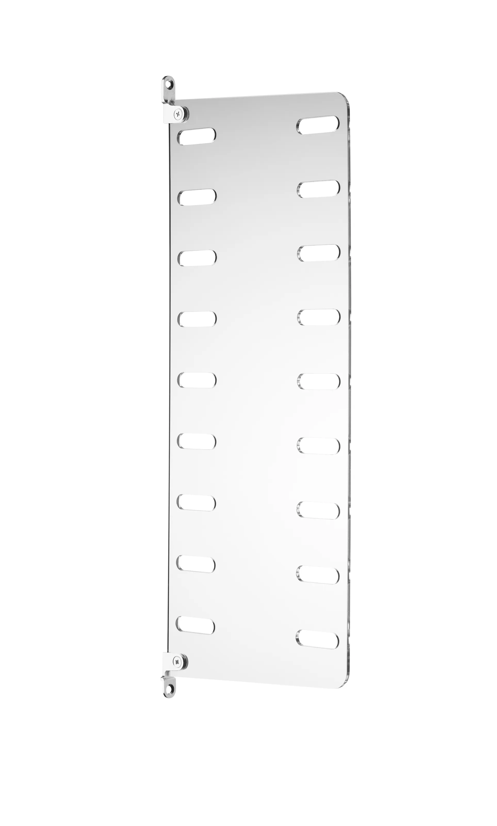 String Furniture Plex - Wandleiter T20 x H50, klares plexiGlas, 2er Pack