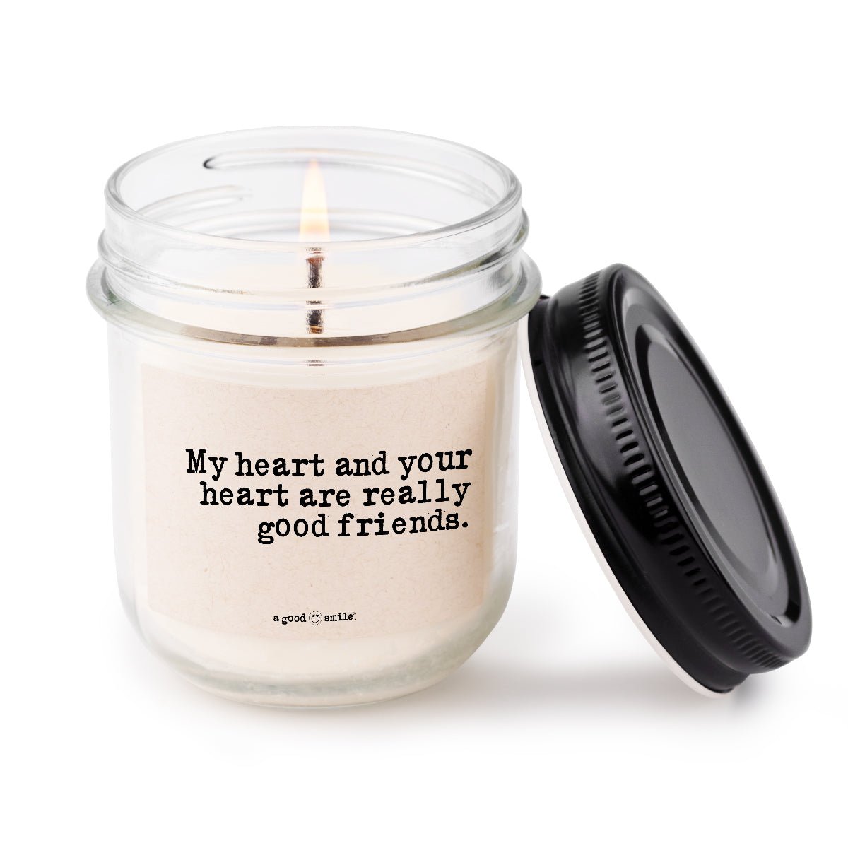 a good smile Kerze im Glas MY HEART | 7x8cm - Sir Henrys