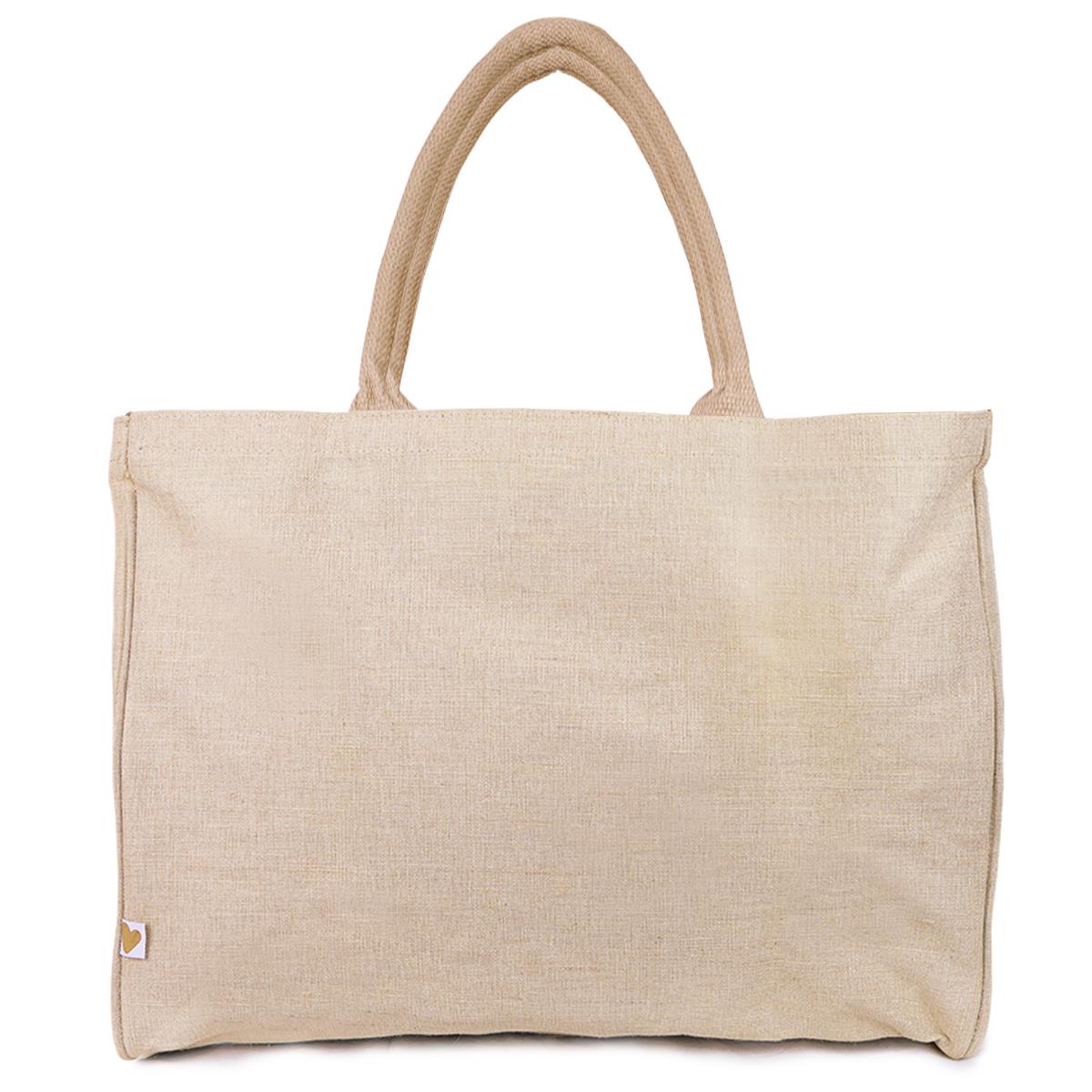 a good smile Shopping Bag Canvas Maxi uni beige - Sir Henrys