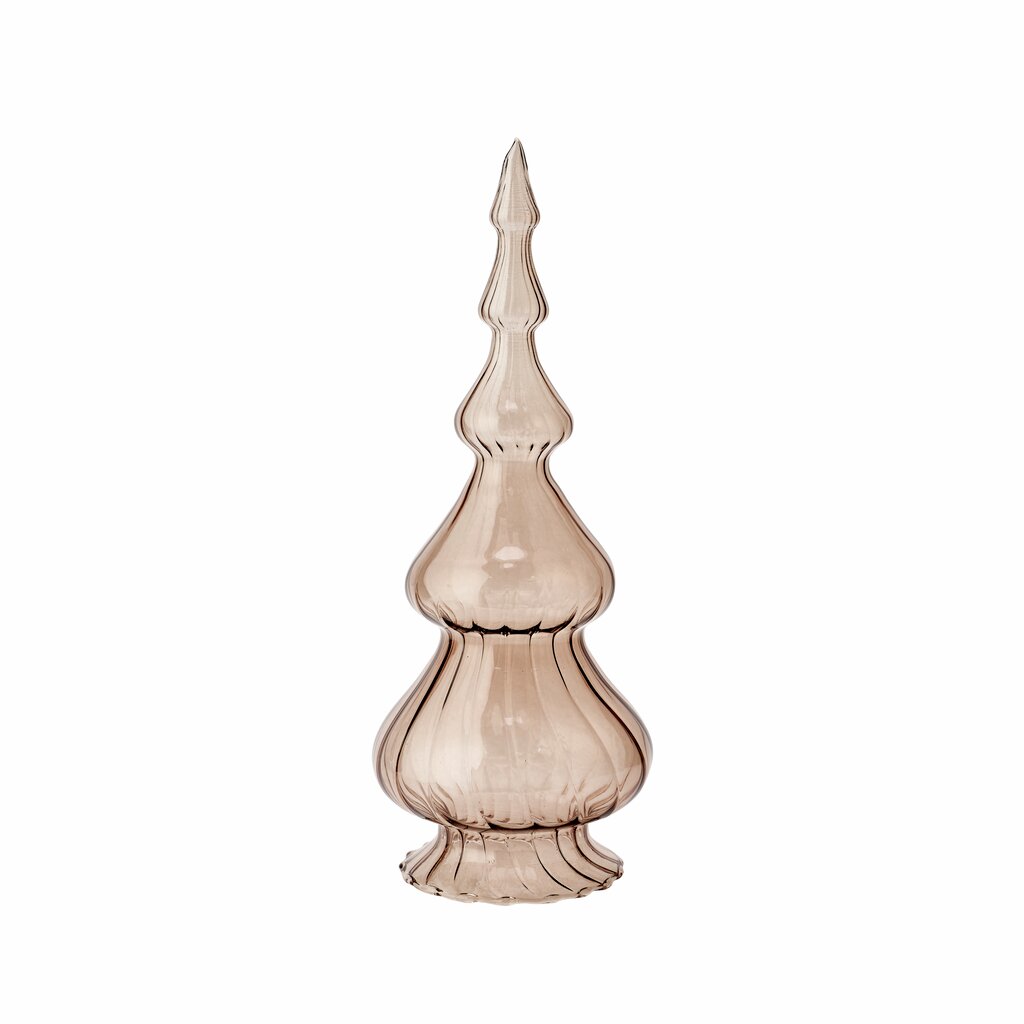 Lene Bjerre Weihnachtsdekoration ASTA M braun Glas | Ø12x30 cm