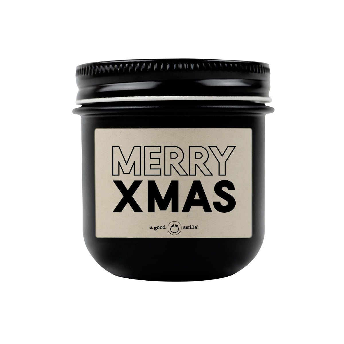 a good smile Kerze im Glas MERRY CHRISTMAS | 7x8cm