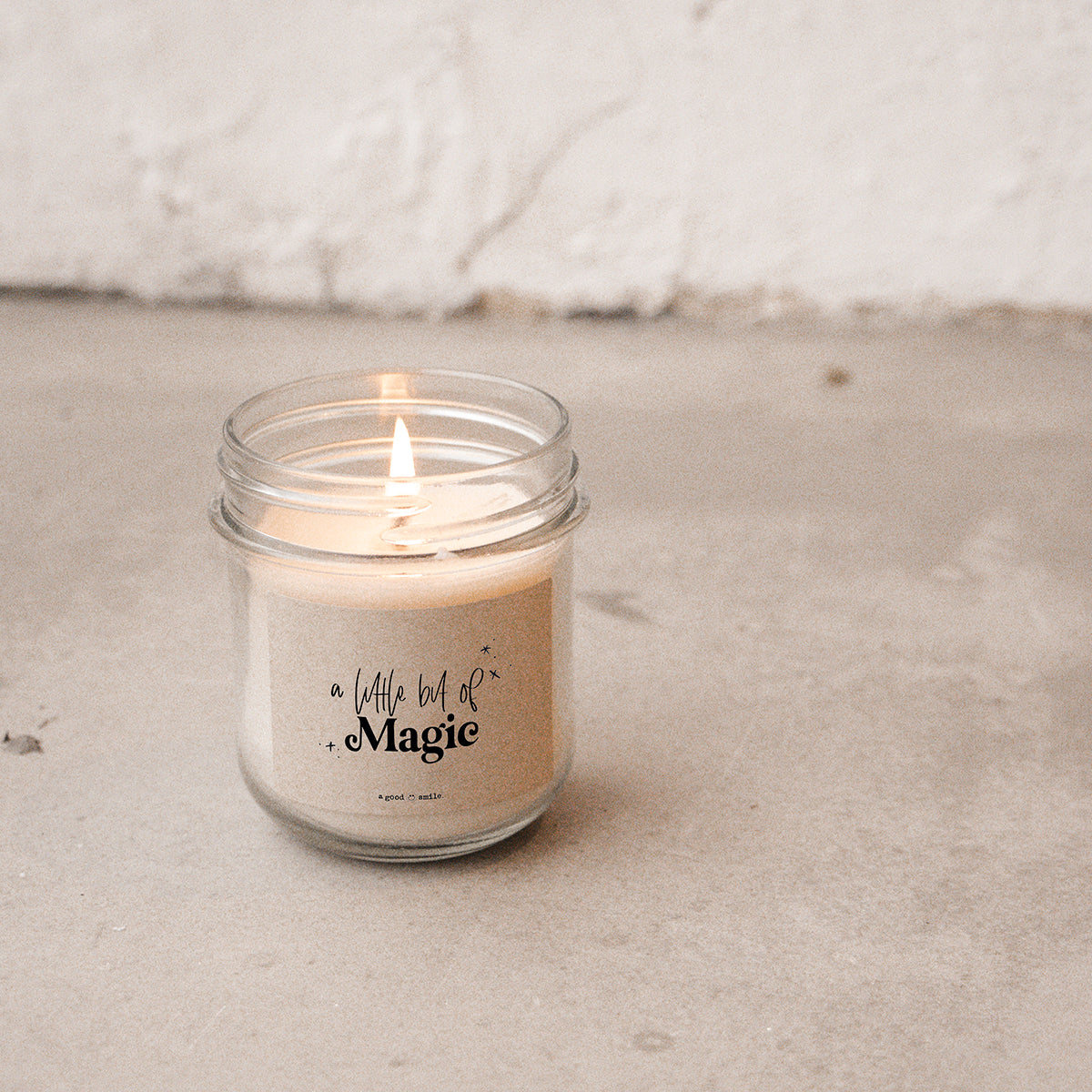 a good smile Kerze im Glas A LITTLE BIT OF MAGIC | 7x8cm