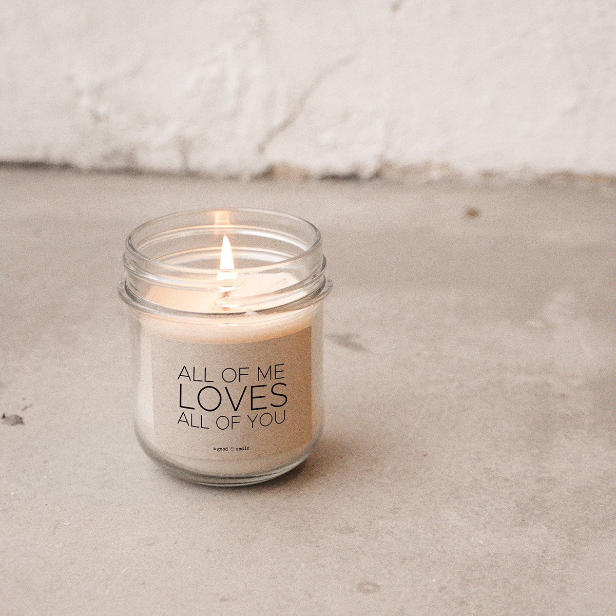 a good smile Kerze im Glas ALL OF ME | 7x8cm