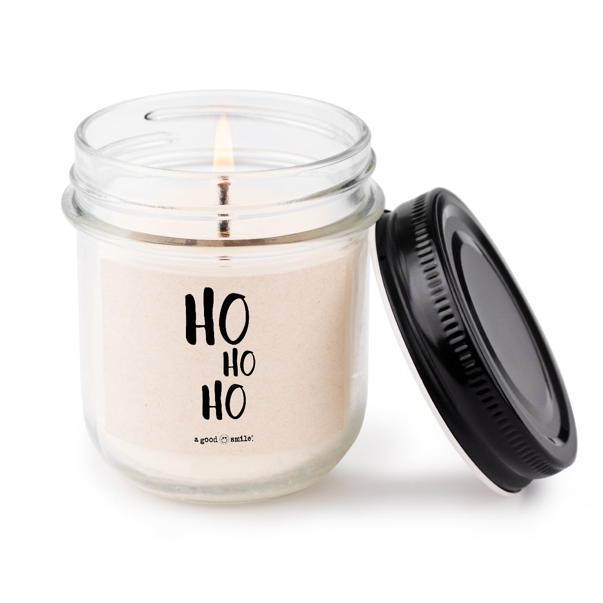a good smile Kerze im Glas HOHOHO | 7x8cm