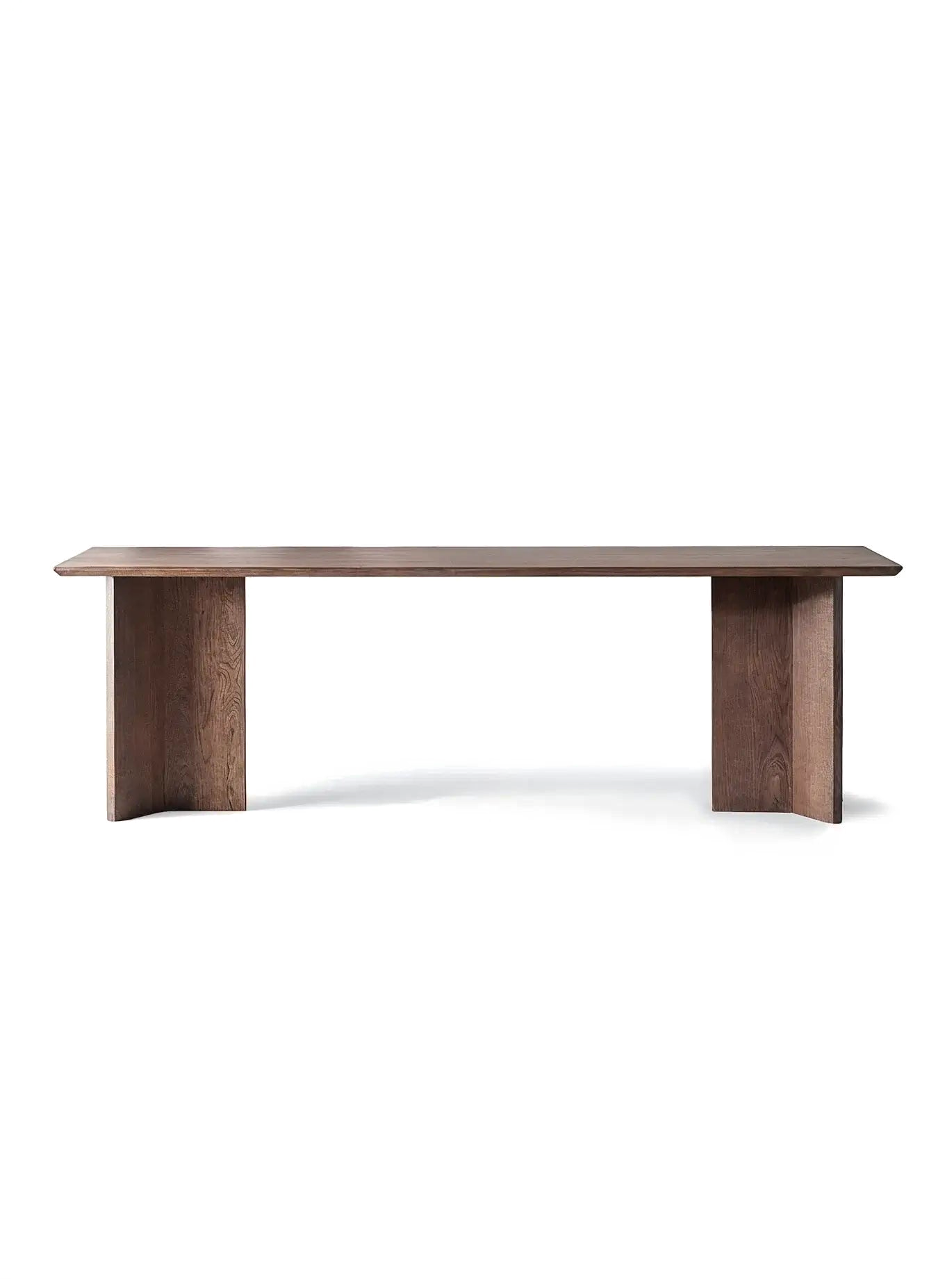 by Crea® Esstisch ANN Dunkle Eiche Massivholz