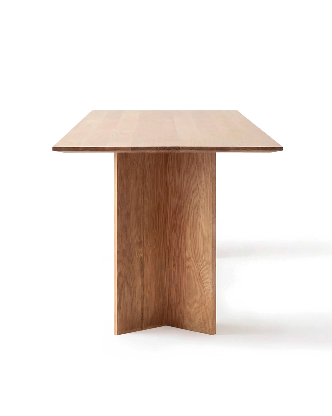 by Crea® Esstisch ANN Eiche Natur Massivholz