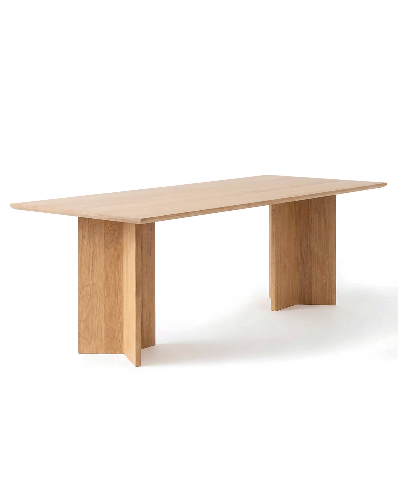 by Crea® Esstisch ANN Eiche Natur Massivholz