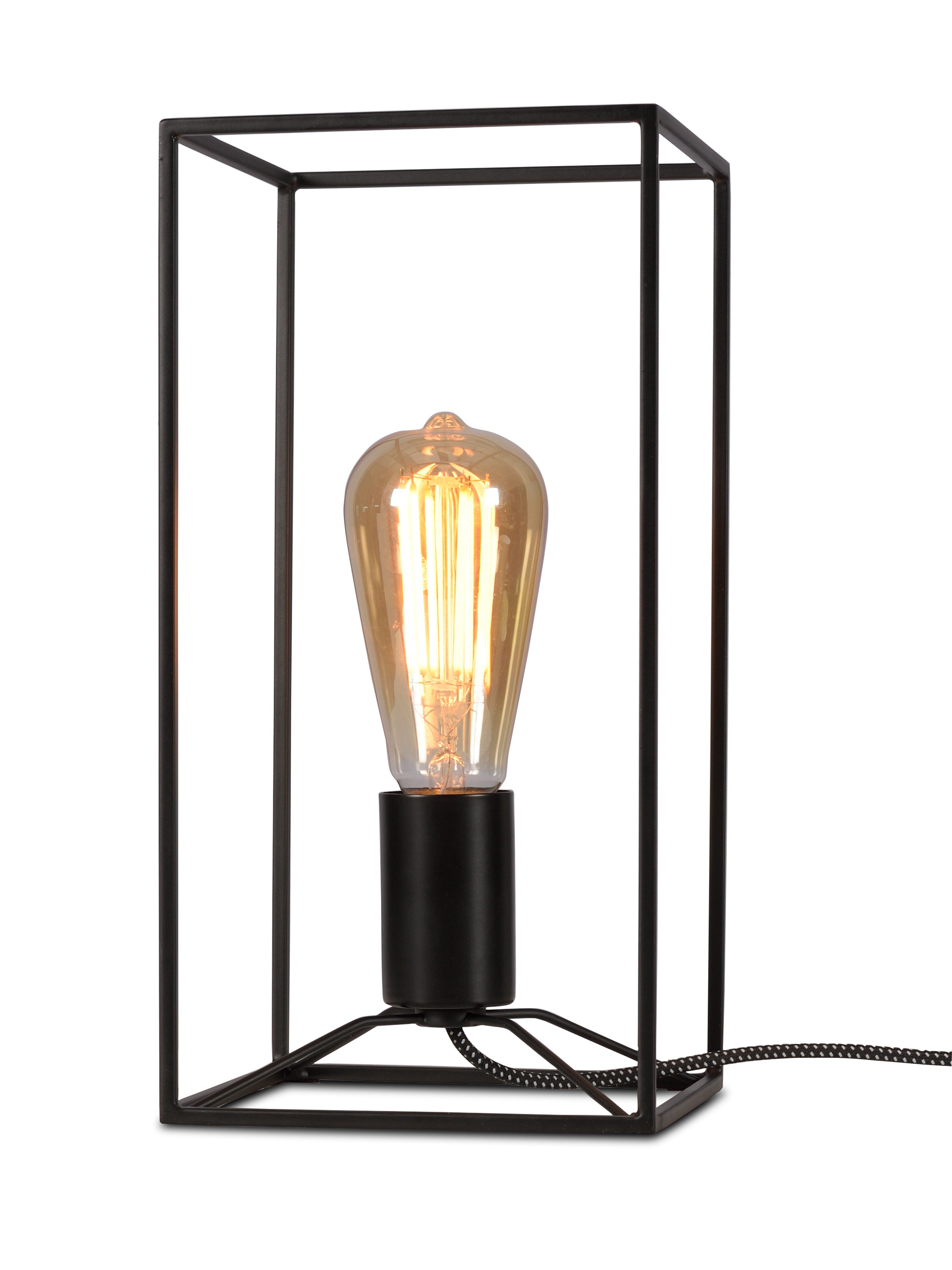It's about RoMi Tischlampe ANTWERP schwarz | 15x15x30cm