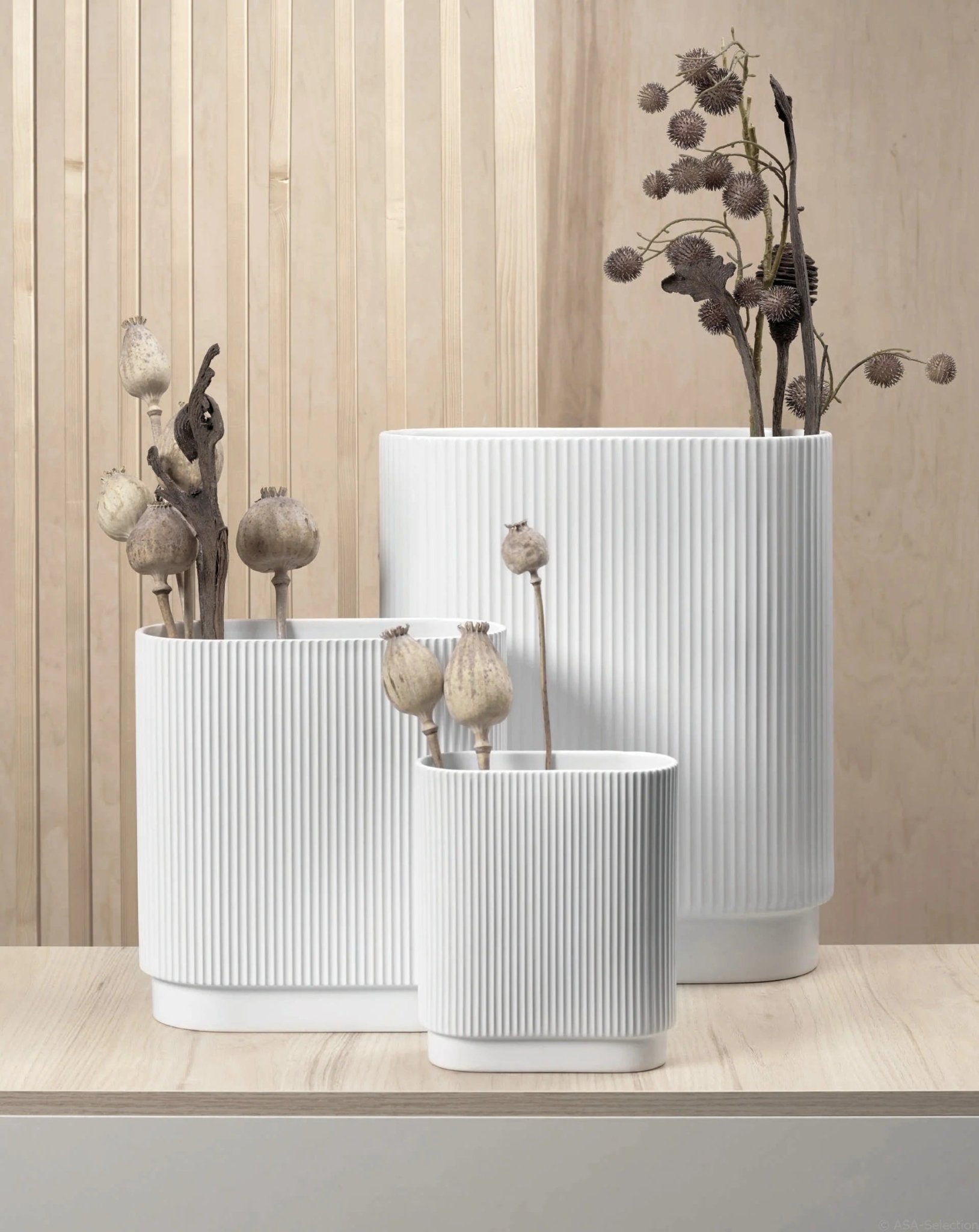 ASA Selection VASE weiß | 34,5x40cm - Sir Henrys