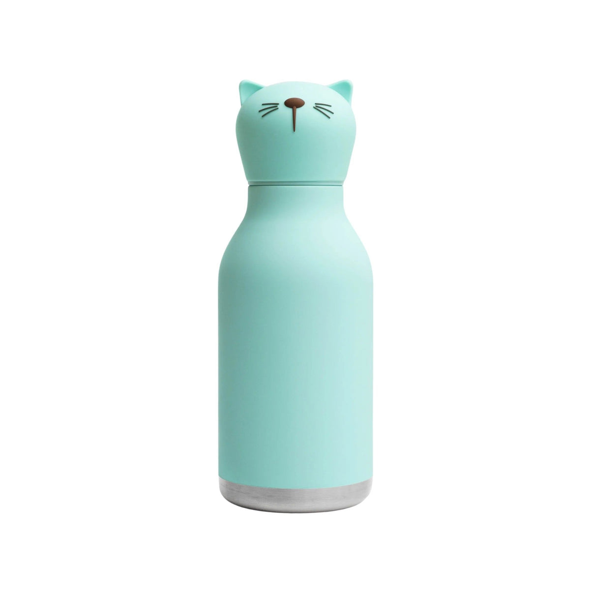 Asobu® Kindertrinkflasche BESTIE mit Strohhalm 460ml - KATZE - Sir Henrys