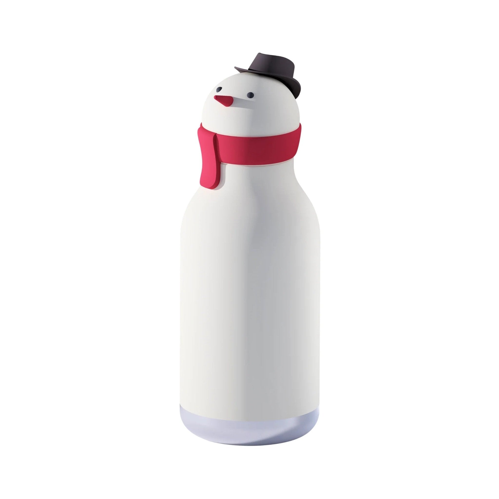 Asobu® Kindertrinkflasche BESTIE mit Strohhalm 460ml - SCHNEEMANN - Sir Henrys
