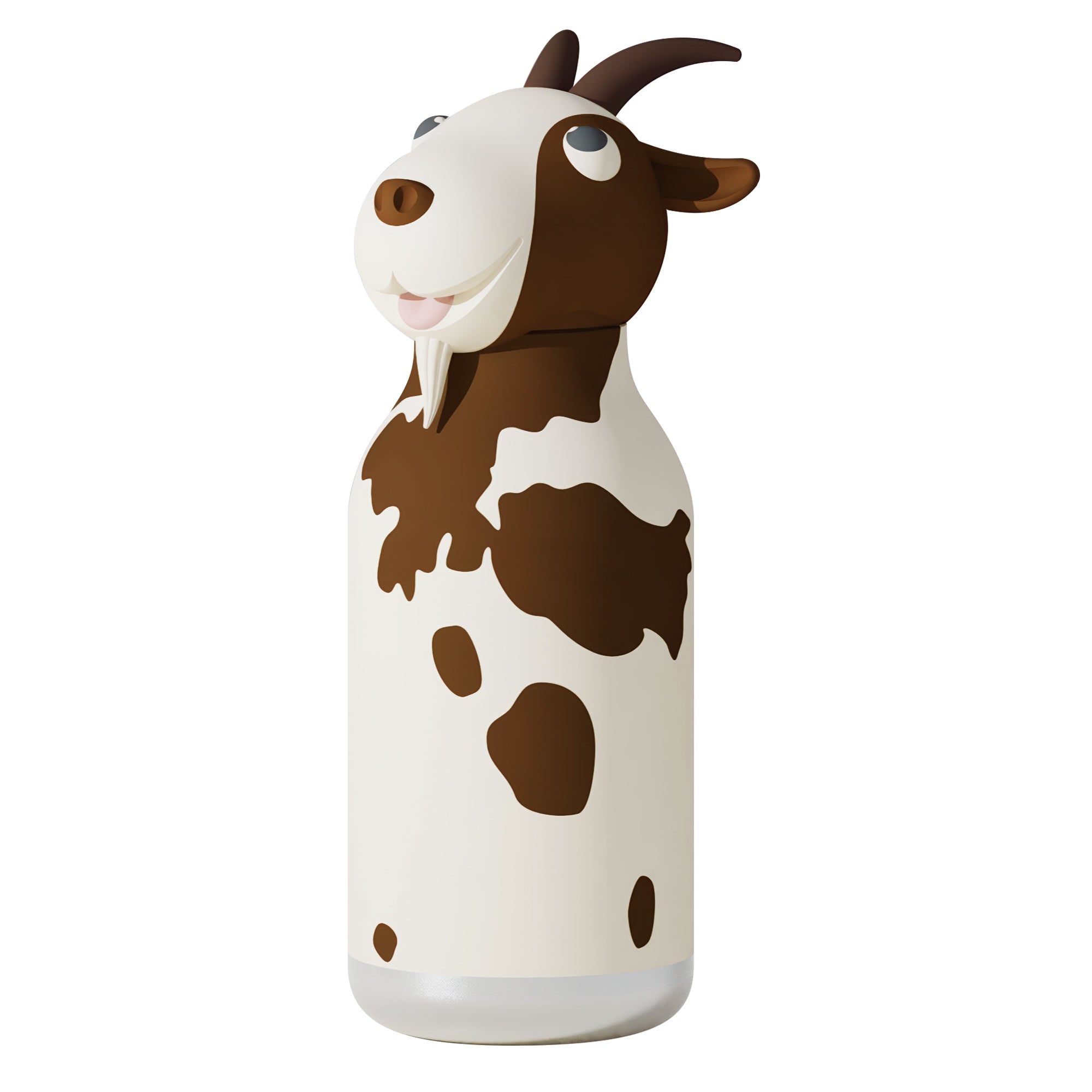 Asobu® Kindertrinkflasche BESTIE mit Strohhalm 460ml - ZIEGE - Sir Henrys